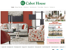 Tablet Screenshot of cabothouse.com